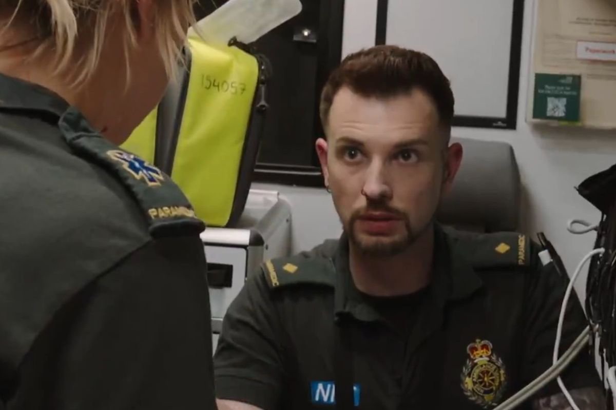 ‘Clinically dead’ grandfather thanks paramedics after heart stops beating twice