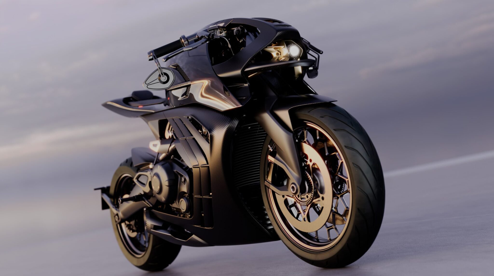 Aston Martin’s 130-HP Motorcycle Looks Straight Out of Batman’s Garage