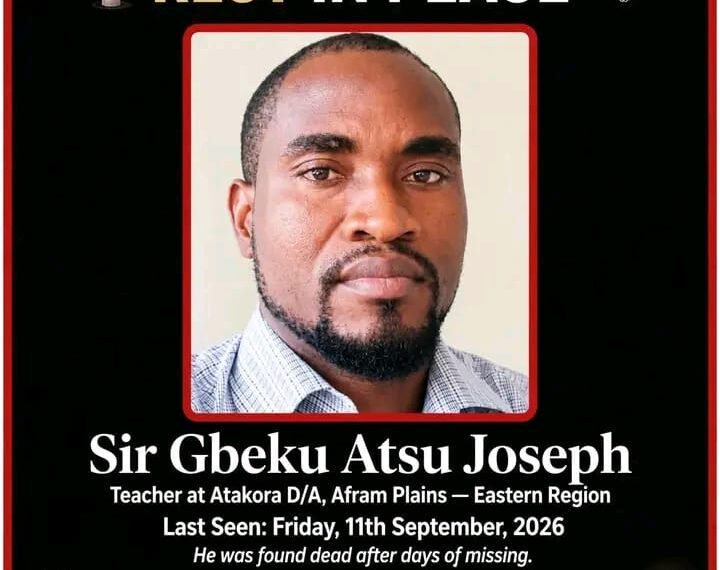 Missing Afram Plains teacher found dead in bush