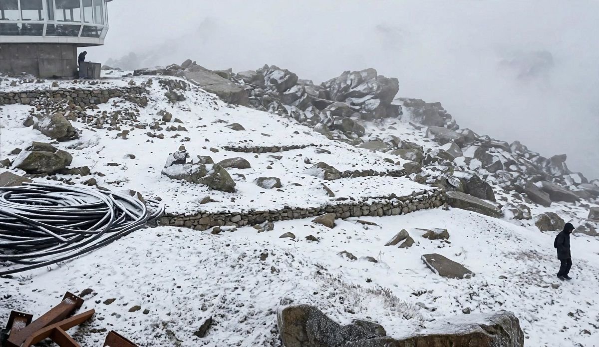 Kashmir’s Higher Reaches Receive Fresh Overnight Snowfall