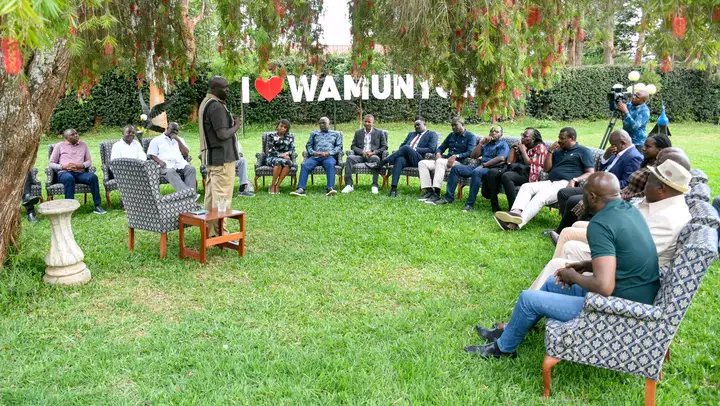 Gachagua Gathers Linda Mwanainchi Brigade In Nyeri, Details Emerges Of The Key Discussion At Wamunyoro