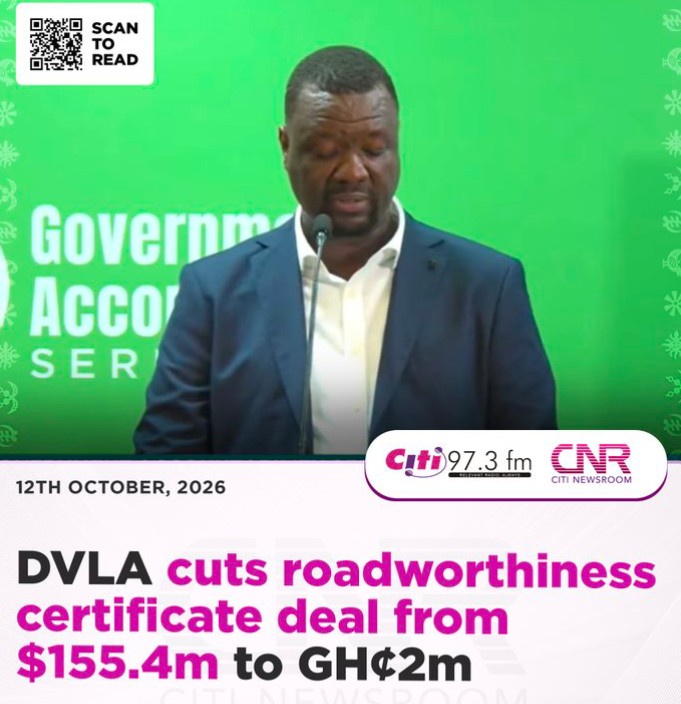 DVLA Cuts Projected $155.4m Roadworthiness Deal to GH¢2m in Major Cost-Saving Move