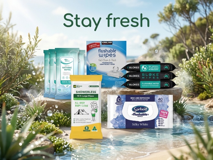 Stay Fresh Anywhere: The Best Flushable and Showerless Wipes Reviewed