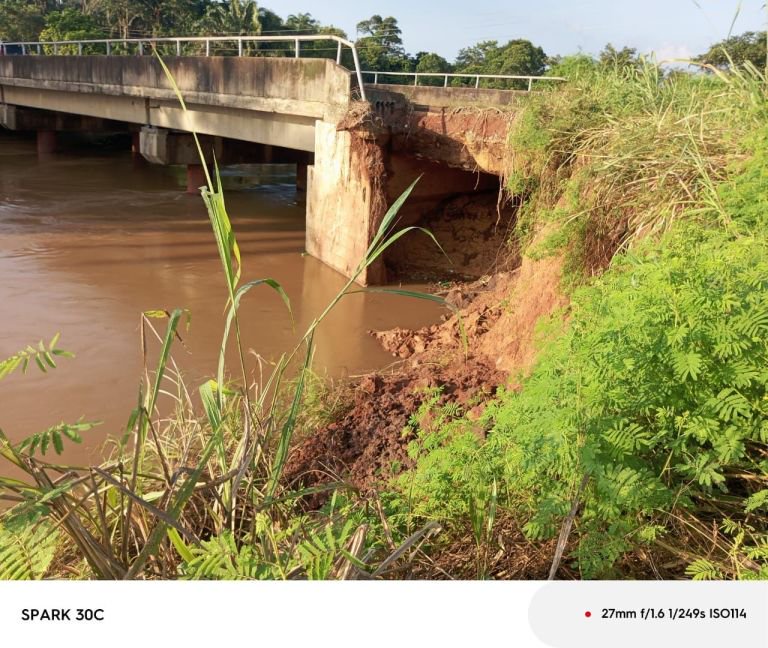 Abia, Imo link bridge suffers major damage as monarch laments NDDC’s failed promises