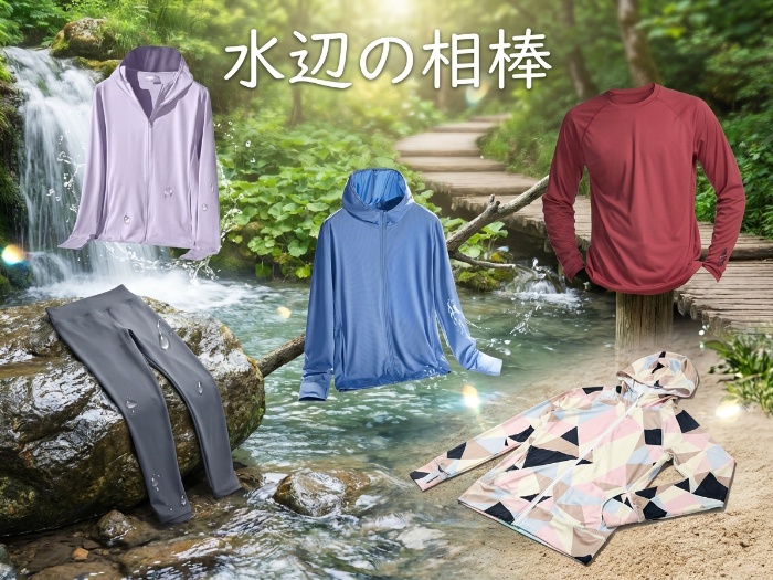 夏を楽しむ最高のラッシュガード特集