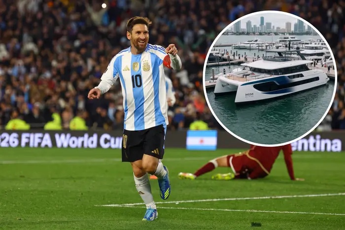Messi flaunts billionaire status with $10.4 million Yacht