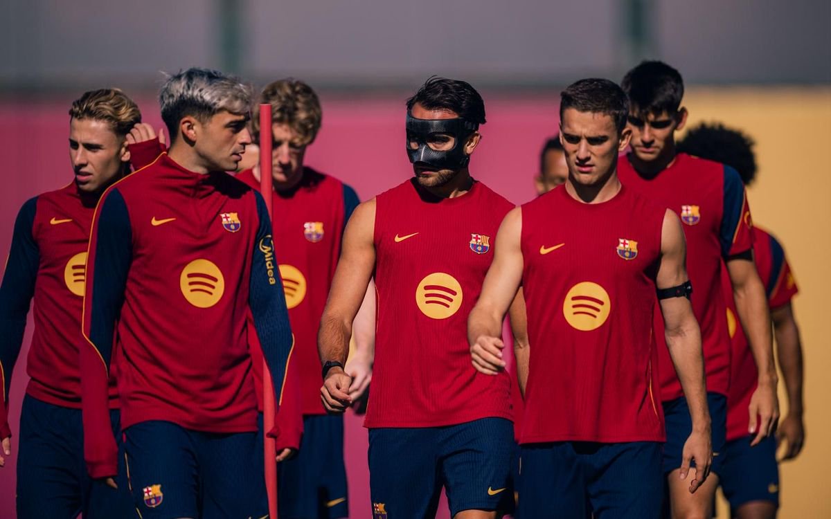 The FC Barcelona squad for visit of Getafe