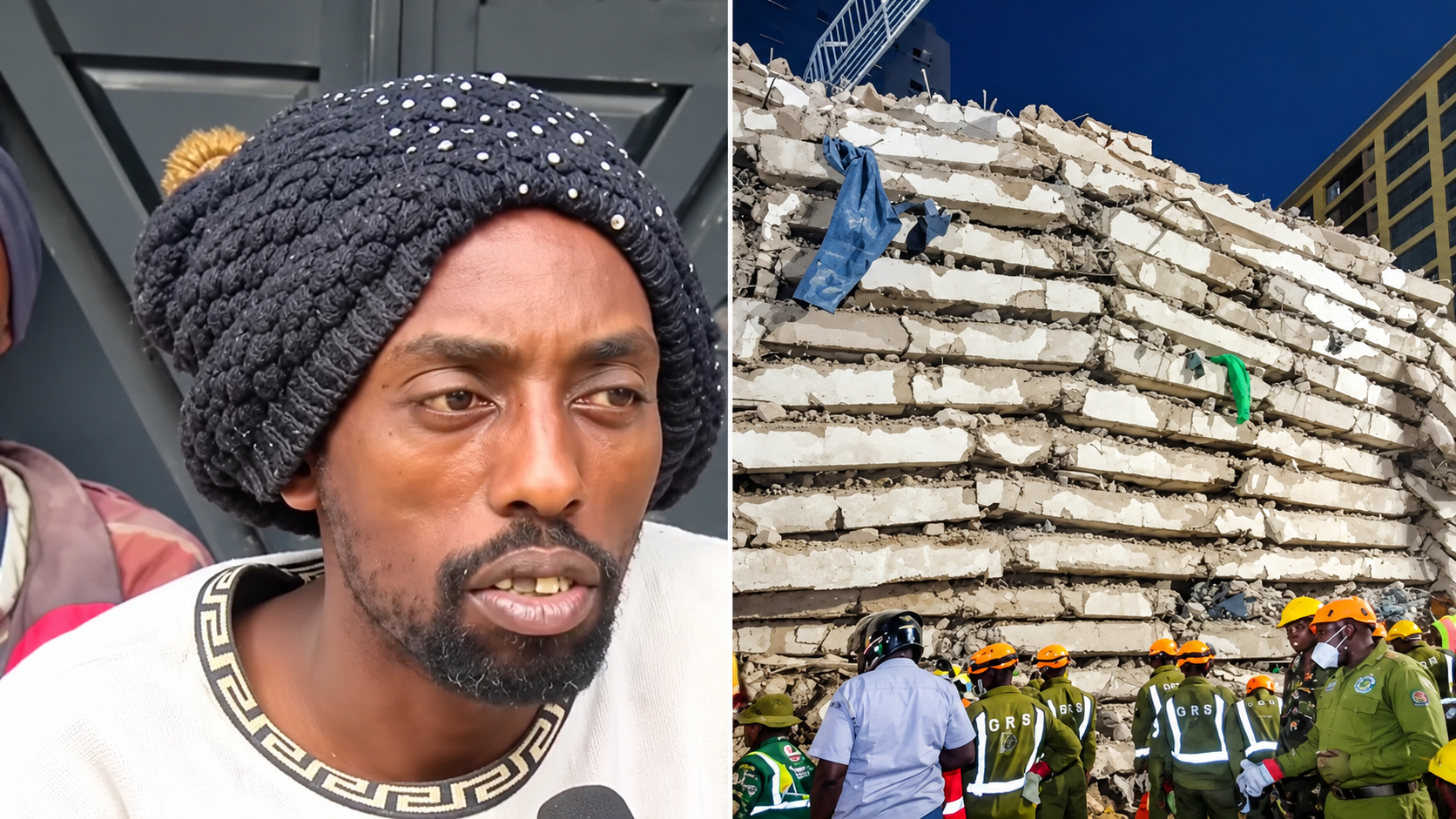 REVEALED: What Workers Saw Before Fleeing for Their Lives as Eastleigh Building Collapsed