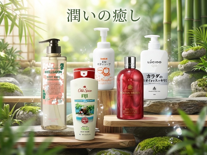 素肌に優しい！ナチュラルボディソープ特集