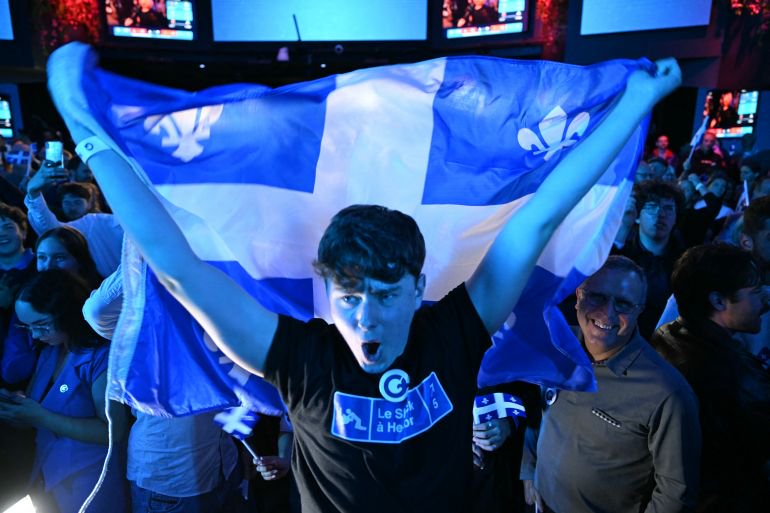 Secessionist Parti Quebecois wins Quebec election in Canada