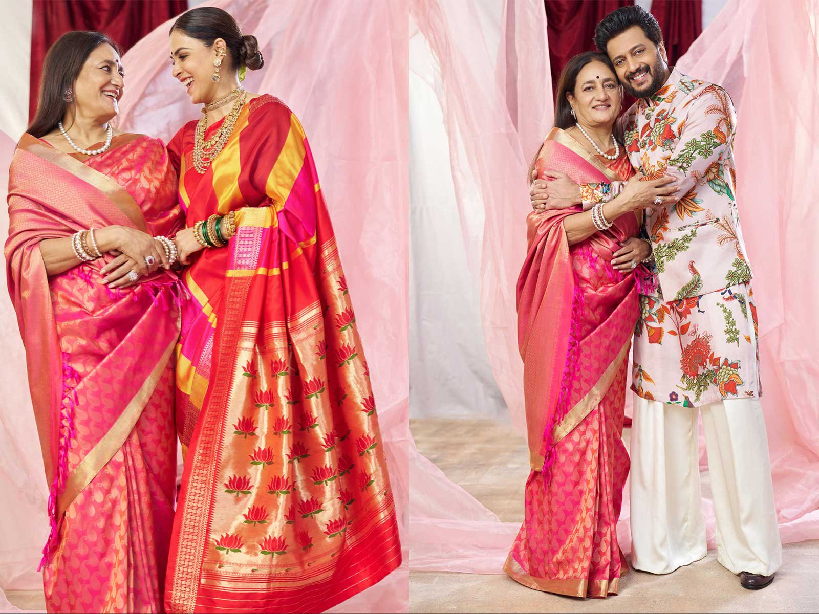 Riteish Deshmukh extends heartfelt birthday wishes to mother Vaishali Deshmukh; Genelia says, “Thank you for inspiring me”