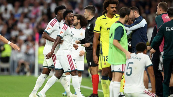 Vinicius apologises after red card vs Villarreal: Could Real Madrid star miss El Clasico?