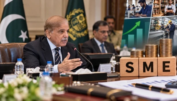 PM Shehbaz Sets Rs 2.2 Trillion SME Financing Target by 2028