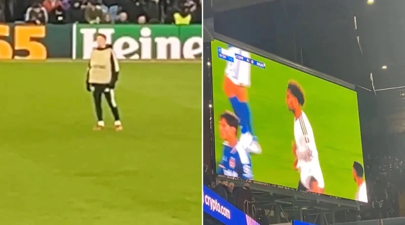 Alejandro Garnacho Seen Watching Man Utd’s Como Collapse on Big Screen Ahead of Aston Villa’s Victory Over Viking