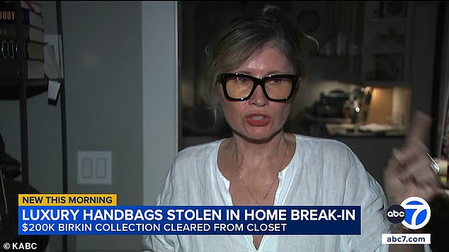 Thieves break into home and steal $300k in loot after homeowner flaunted luxury handbag stash online