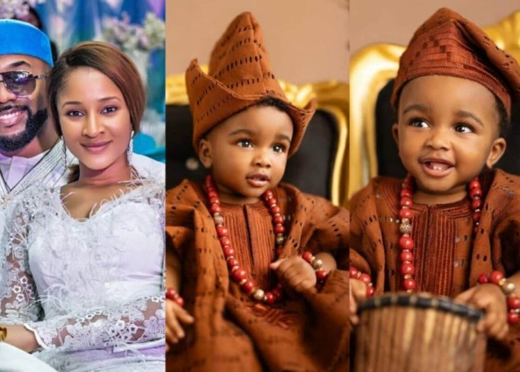 “Mr No Gree For Anybody” – Adesua Etomi Celebrates 2nd Son On His Birthday