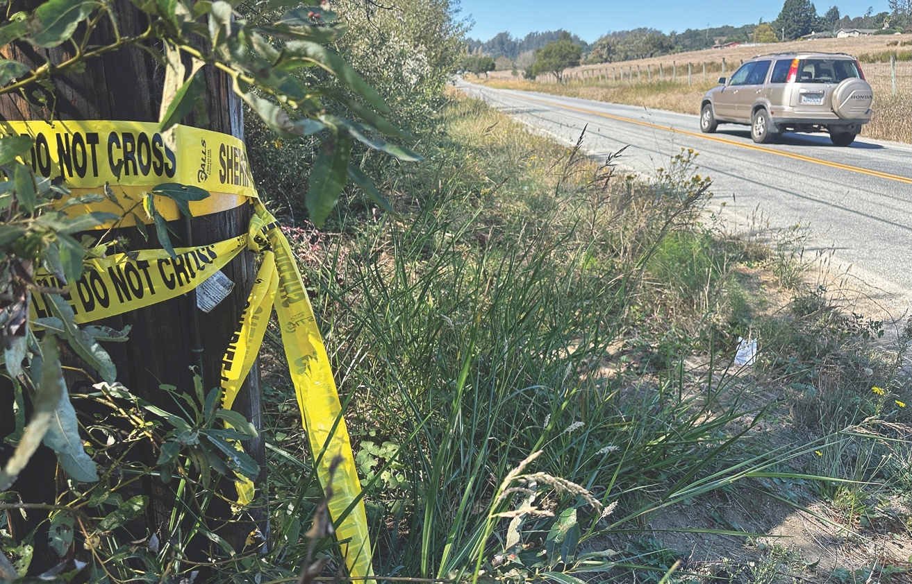 Body found on Larkin Valley Road