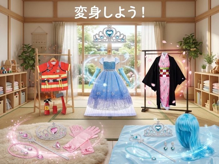 小さな夢を叶える！人気キッズコスチュームの特集