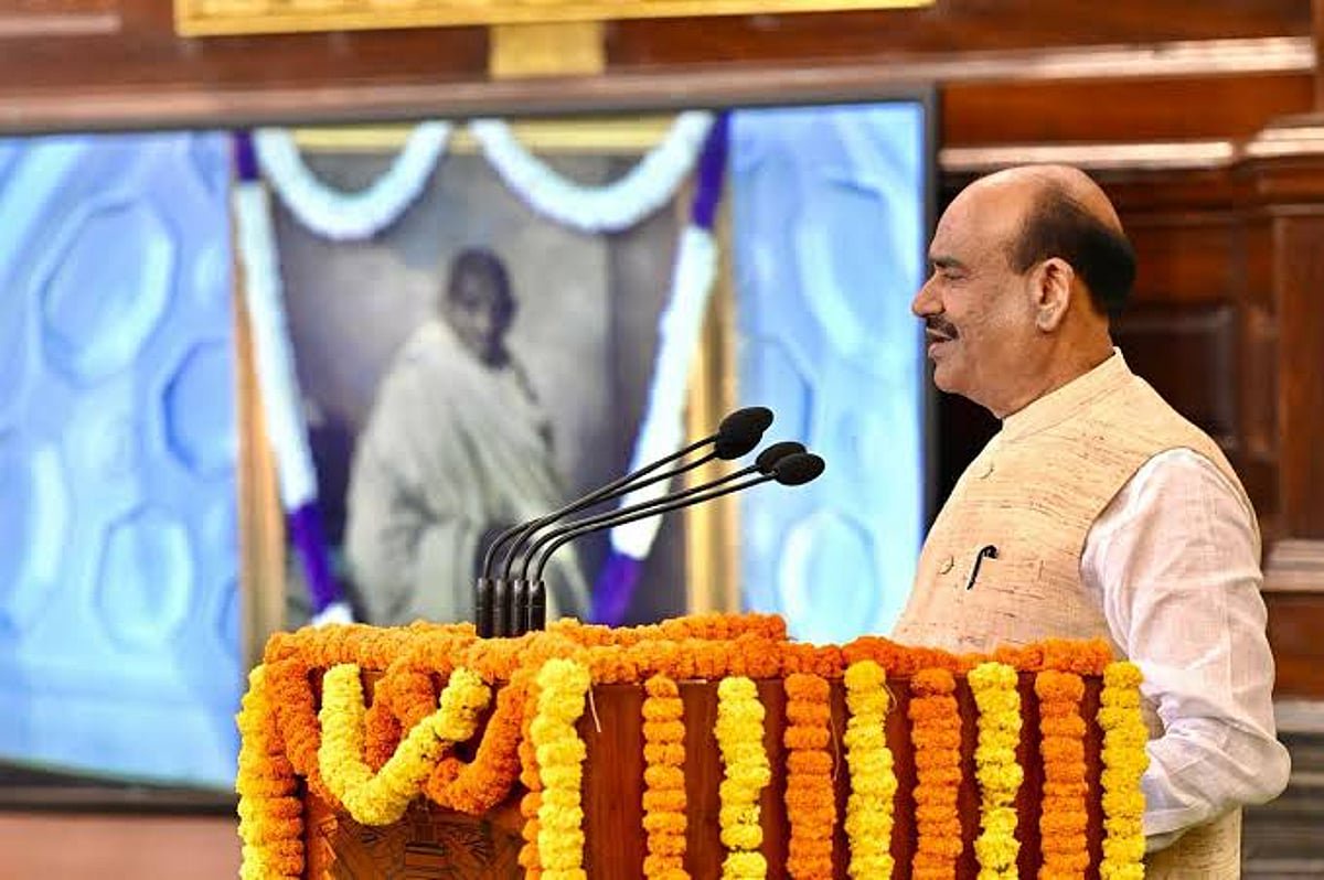 Lok Sabha Speaker Om Birla urges youth to draw inspiration from Gandhi, Shastri