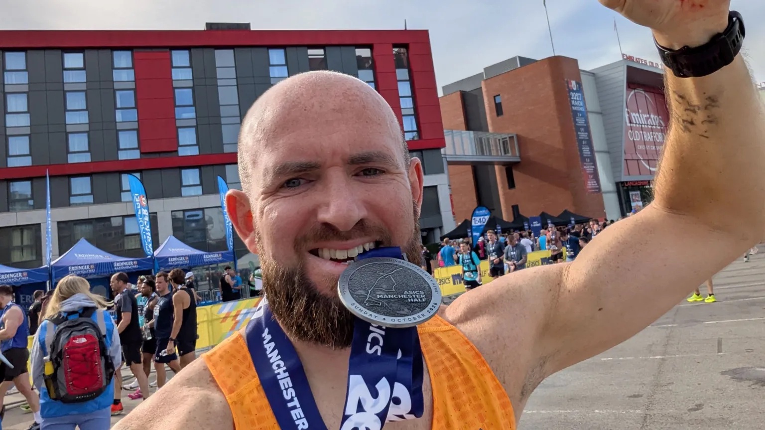 Record half marathon hopes for dad living with MS
