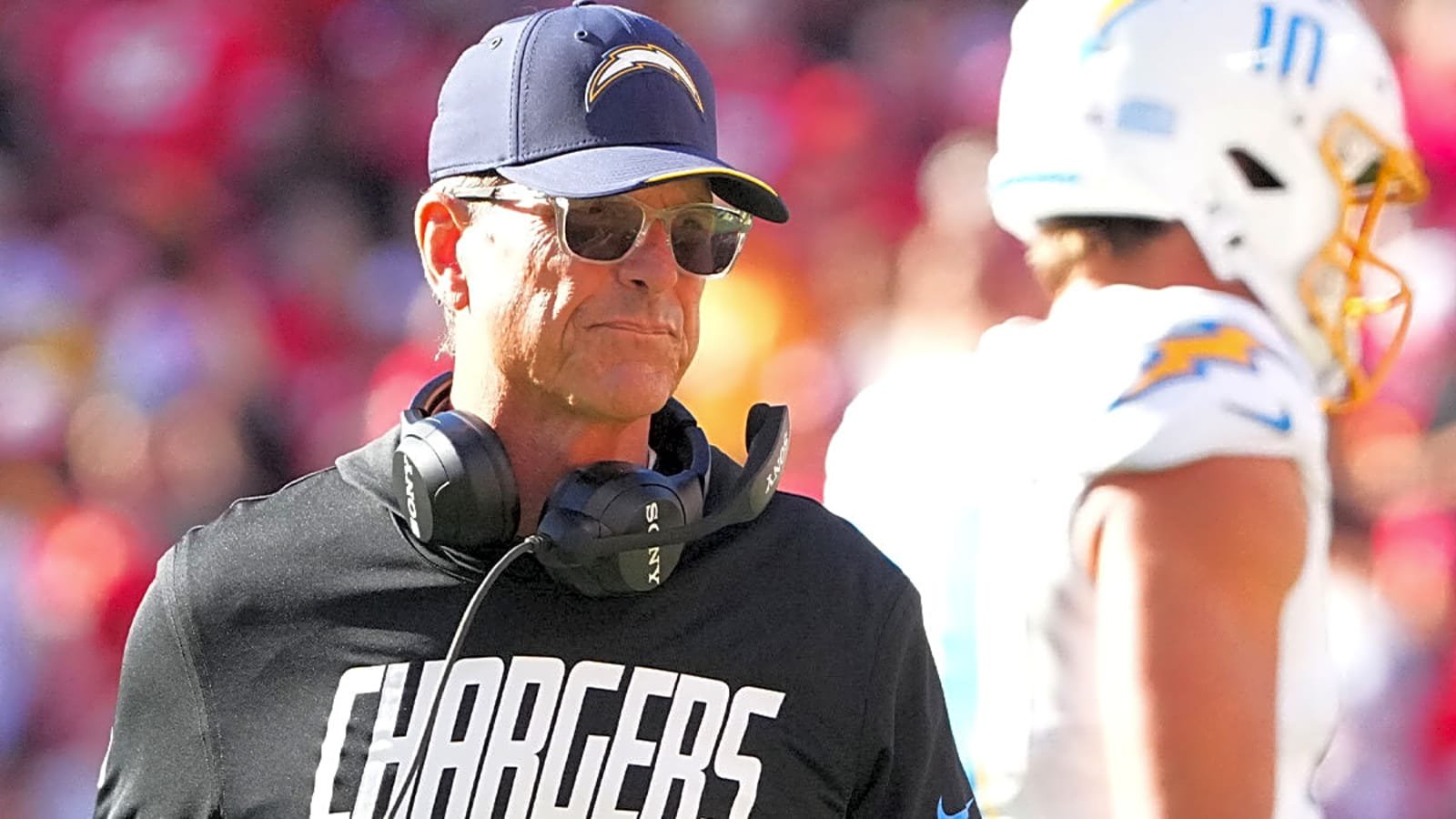 Why Jim Harbaugh doesn’t have ‘privilege’ of ruling out Mike McDaniel role change at 0-6