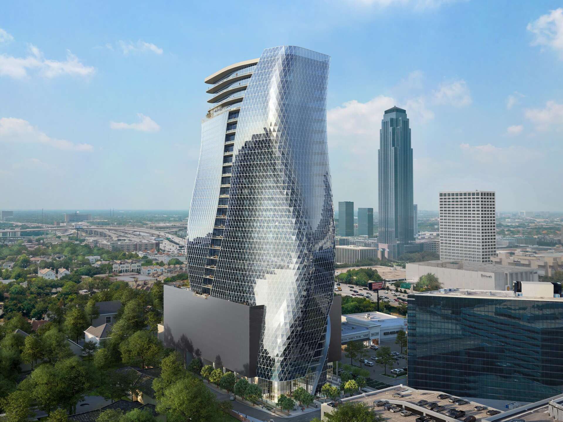 New snake-like tower could change Houston’s Galleria skyline
