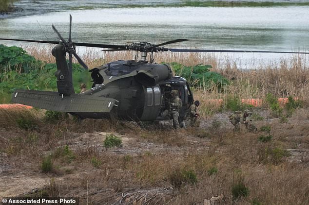 After surging troops to the border, US Army showcases a quieter Rio Grande