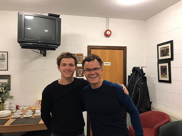 Tom Holland’s dad reveals he was forced to spend a night out at his favourite pub ‘shivering’ in the garden after son’s recommendation left it overrun by Spider Man fans