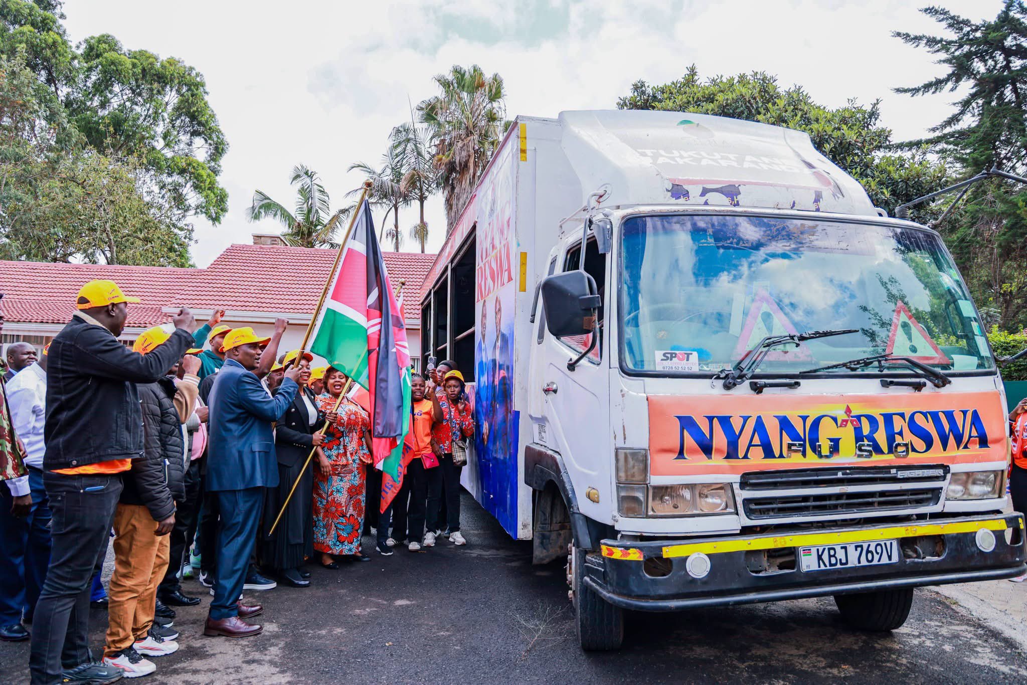 Mbadi Flags Caravan to Rally ODM Supporters to Grace Jacaranda Rally After They Missed Siaya Event