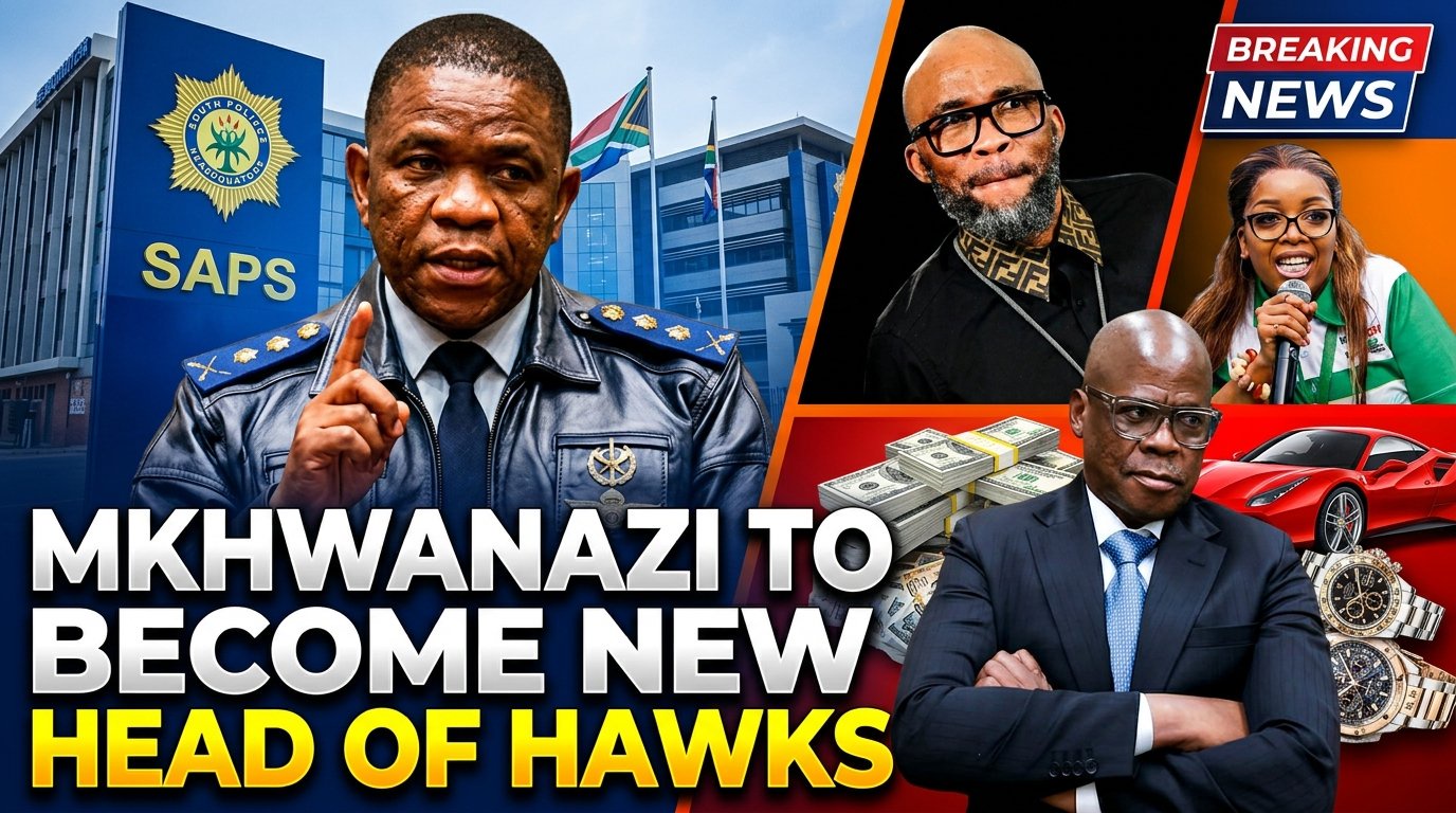 Mkhwanazi Hawks Appointment and Sibanyoni’s R99 Million Asset Freeze as Matlala leaks Sibiya secret