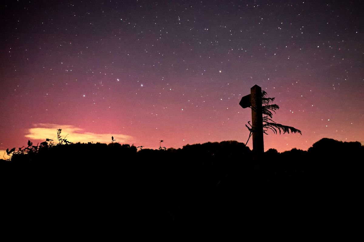 Northern Lights captured in Swansea, Pembrokeshire and Monmouthshire on Saturday night in stunning scenes