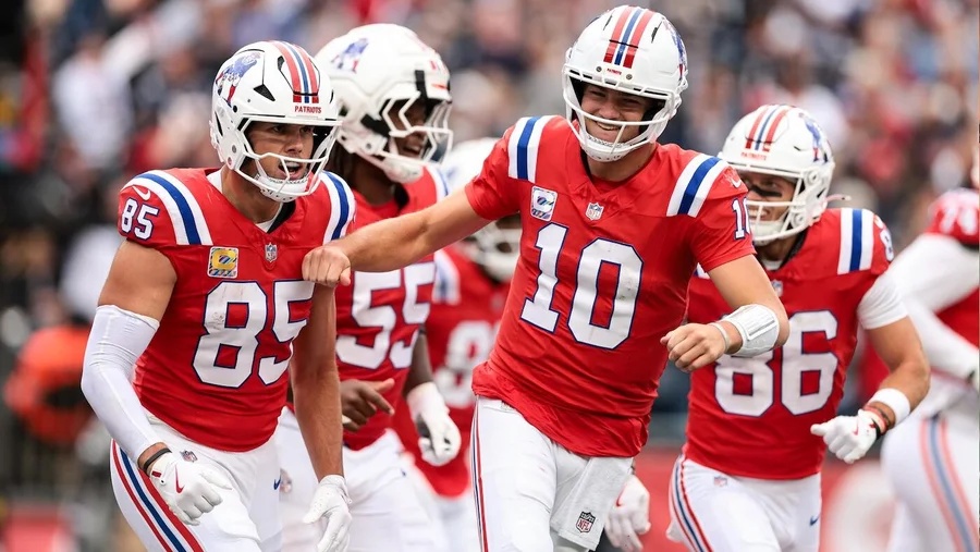Here come the Patriots: What’s changed for Drake Maye, New England as they look all the way back