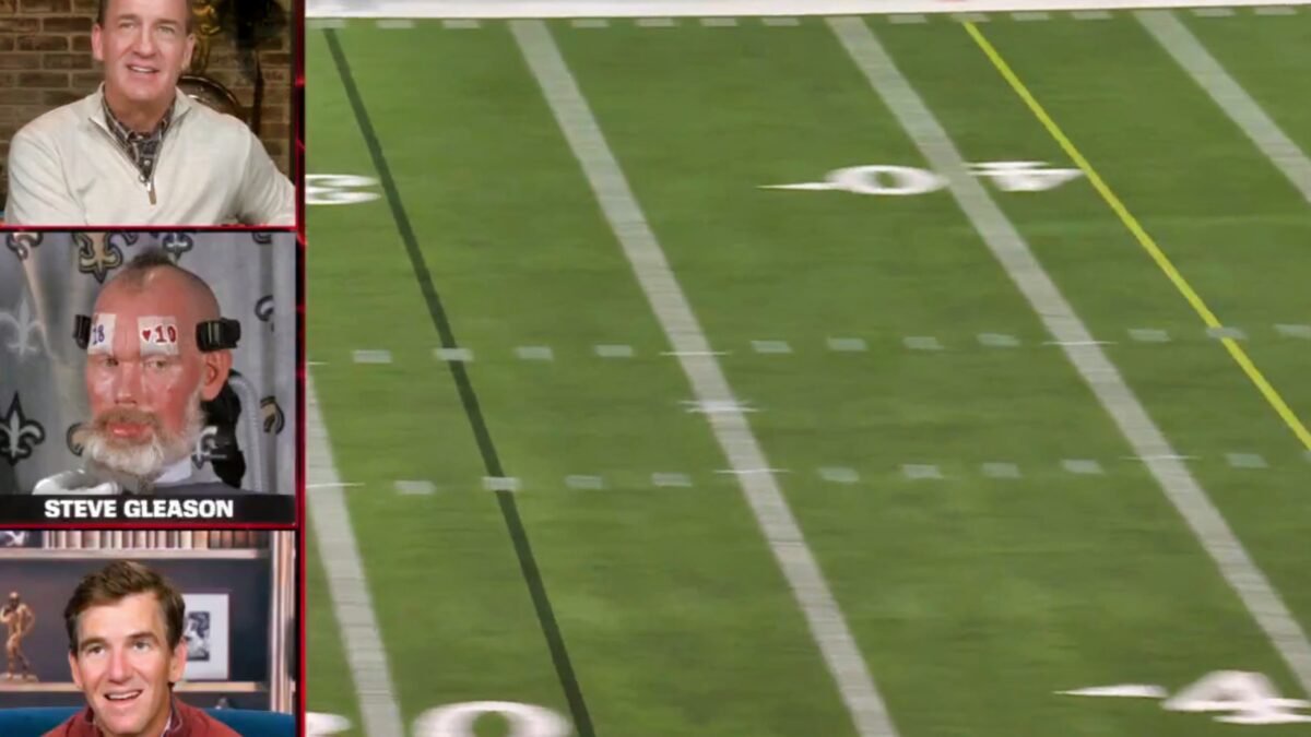 Steve Gleason Ended Peyton Manning’s Entire Career With Brutal Joke On The ManningCast [VIDEO]