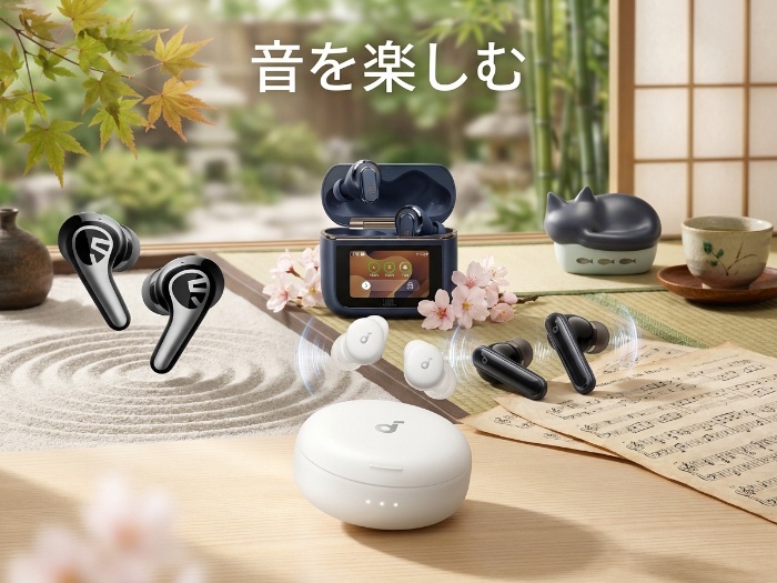 快適な音楽体験を求めるあなたに贈る、おすすめイヤホン特集