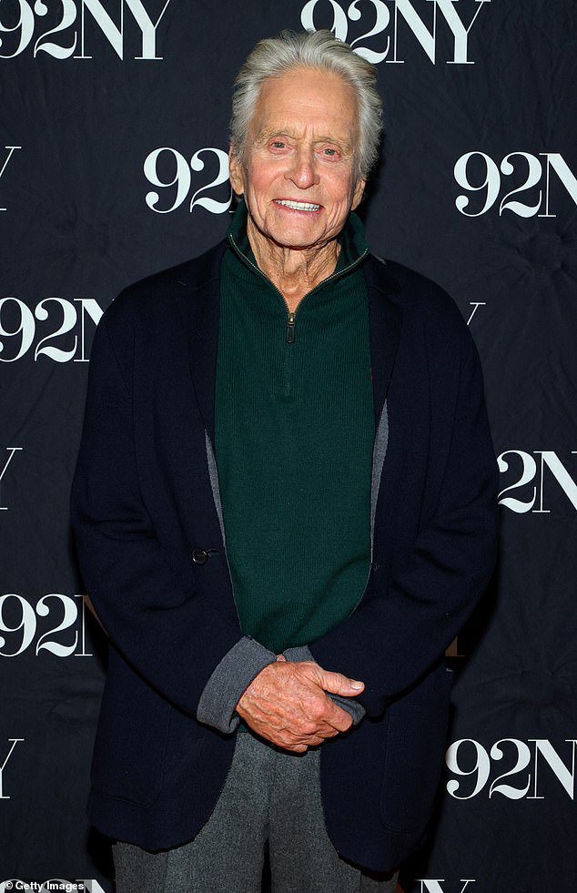 Michael Douglas slams ‘nepo baby’ label after wife Catherine Zeta-Jones called the phrase ‘horrific’… as their kids go into showbiz
