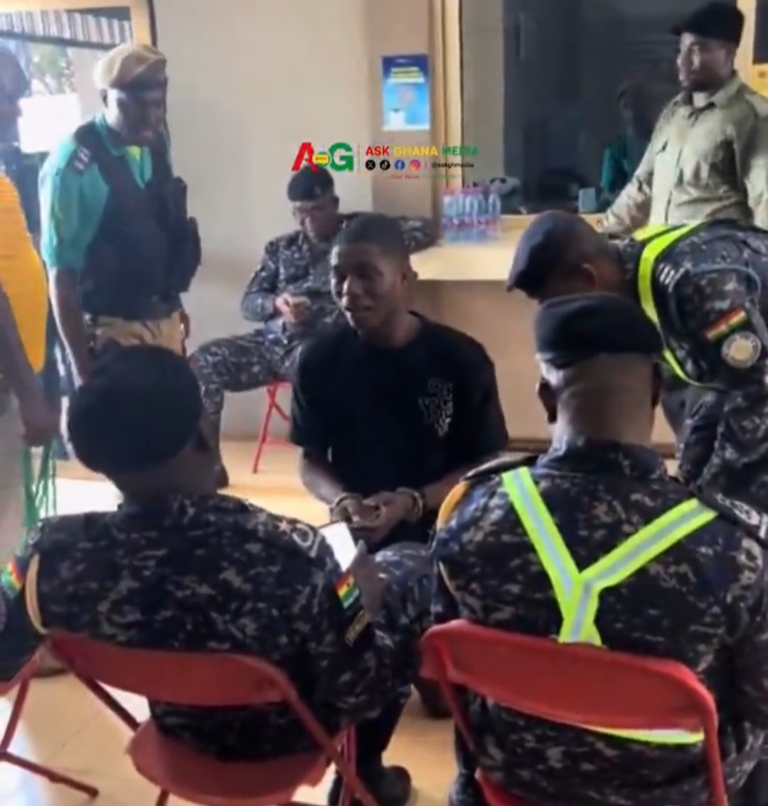 Man Kneels to Beg Police for Forgiveness After Being Arrested for Posing as Student to Vote in NUGS