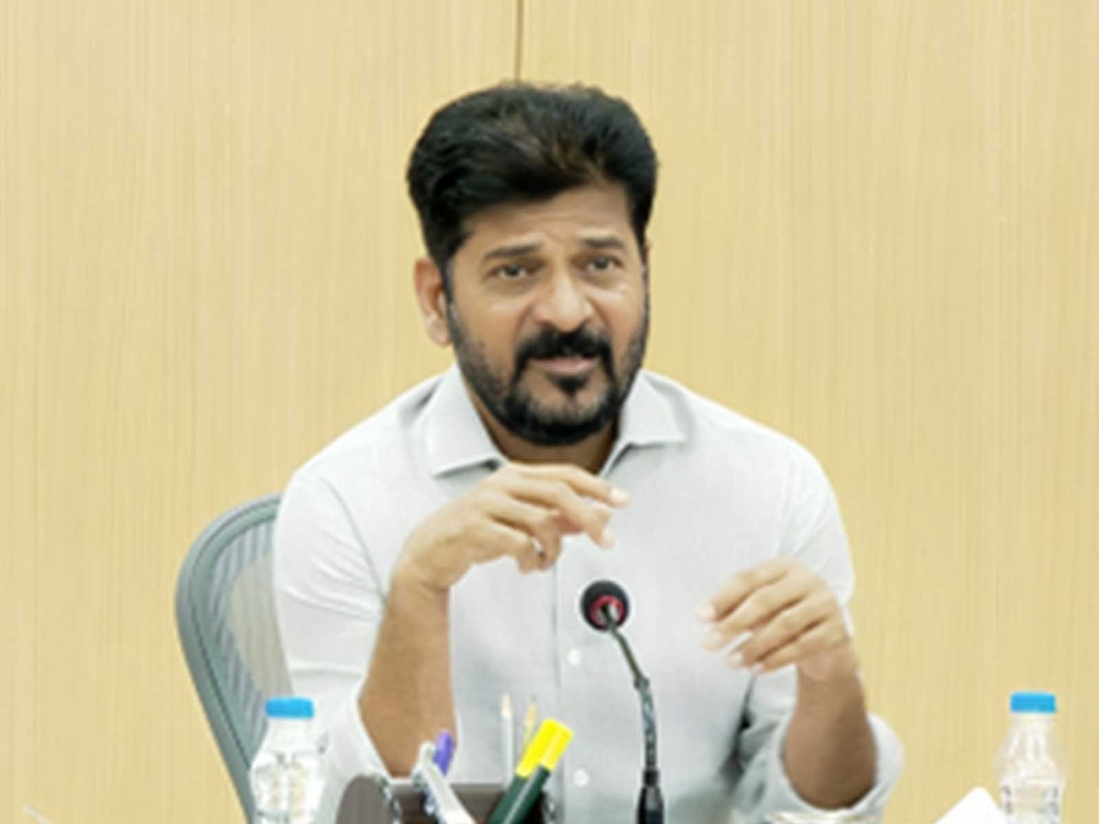 Telangana CM Revanth Reddy holds review of works in CURE zone
