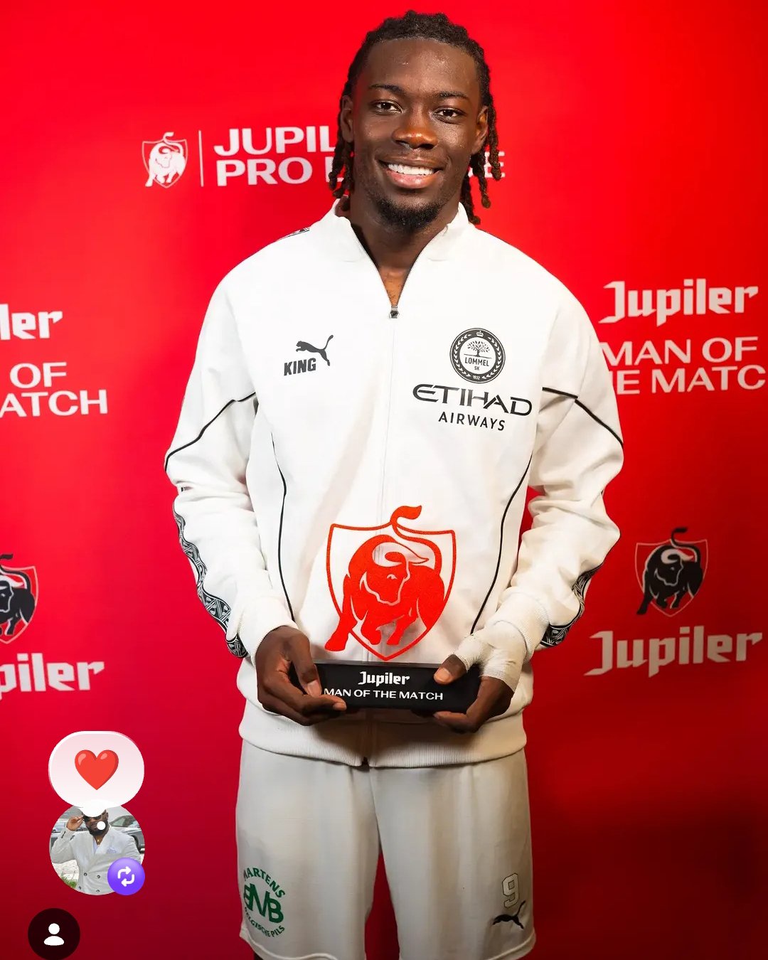 Dutch-born Ghanaian starlet Don-Angelo Konadu wins Man of the Match Award in Lommel SK away victory against SK Beveren in the Belgian Pro League