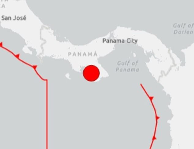 Urgent tsunami threat issued after massive 8.0 earthquake rocks Panama