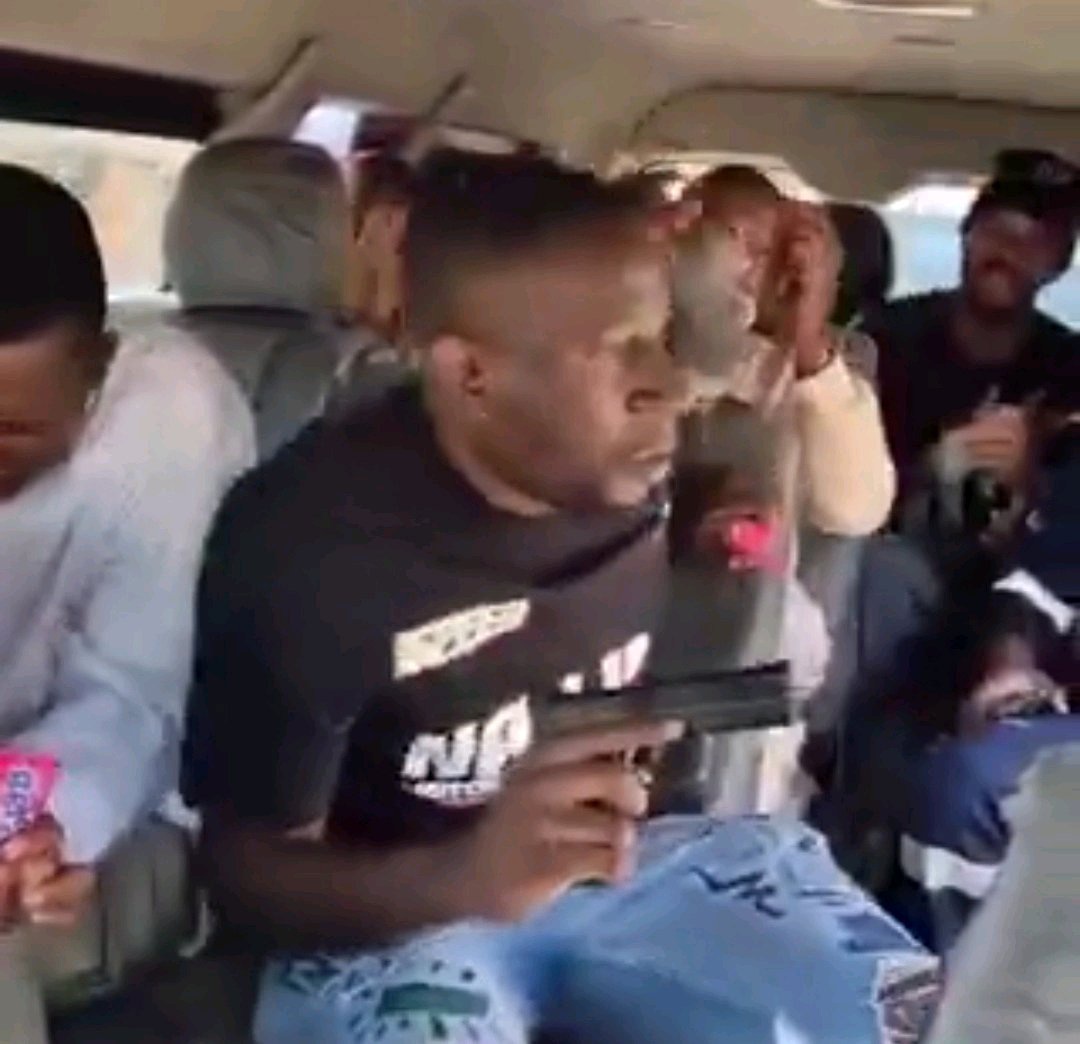 Man allegedly pulls gun in taxi after passengers ignore greeting