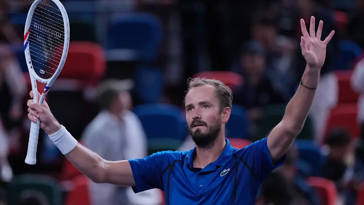 Medvedev sees off Tsitsipas to reach Shanghai Masters quarters