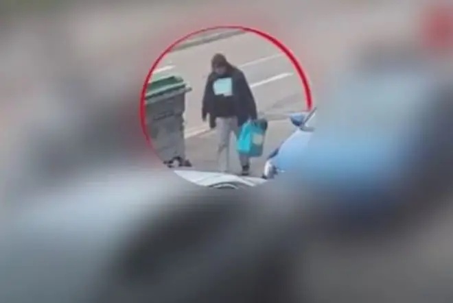 Bus-ted! Moment killer who murdered and dismembered flatmate is arrested at bus stop