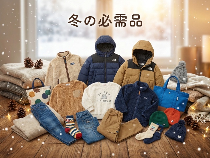 お子さまにぴったりな福袋特集！楽しい冬支度を始めよう