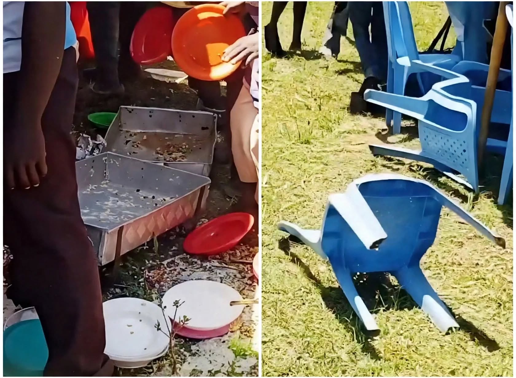 Funeral Turns Chaotic as Mourners Fight Over Food, Kenyans Left Talking After Video Leaks
