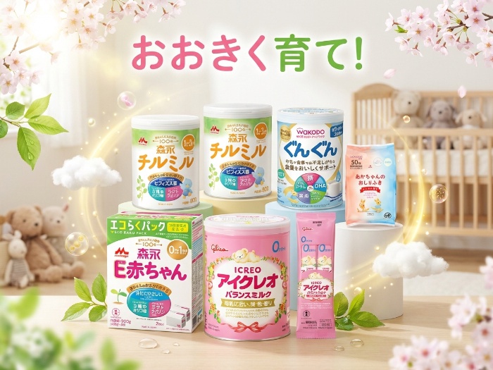 赤ちゃんのために安心のミルク選び！