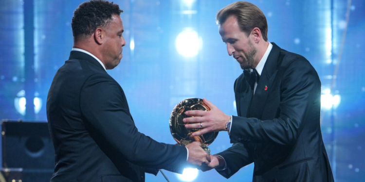 Kane becomes first English winner of Ballon d’Or in 25 years