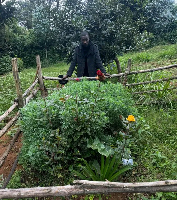 Photos of KK Mwenyewe’s Flower-Covered Grave Emerge as Friend Pays Emotional Mashujaa Day Tribute