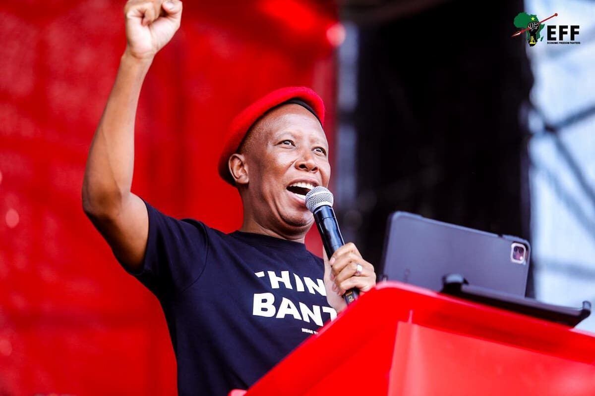 Malema reveals son ignored his advice and brought a white partner for his matric dance