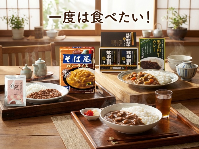 家で贅沢！日本各地のご当地レトルトカレー特集