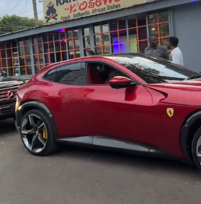 Hassan Joho’s Nephew Spotted Driving Joho’s KSh 105m Car in Nairobi Streets